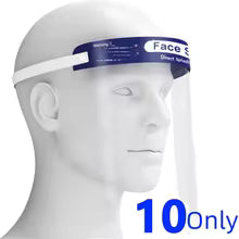 Hai's Haino Thickened Isolation Face Mask Anti-fog Anti-droplet Transparent Full Face Screen Elastic Comfort Protection